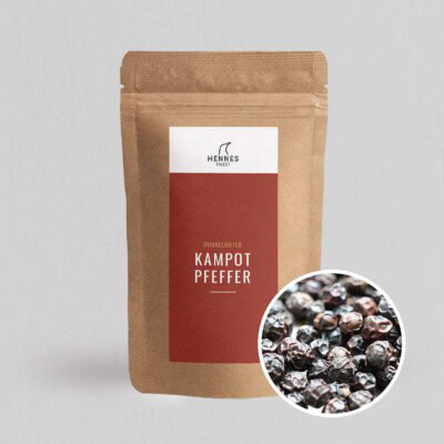Dunkelroter Kampot Pfeffer | 100 g