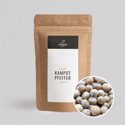 Weißer Kampot Pfeffer | 100 g