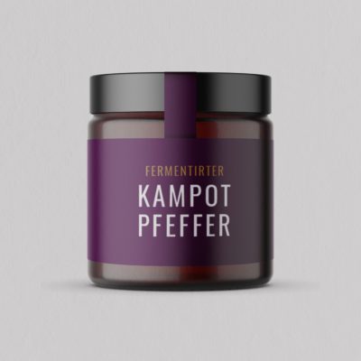 Fermentierter Kampot Pfeffer im Glas | 50 g