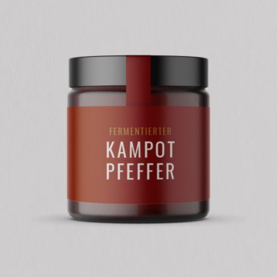 Fermentierter Roter Kampot Pfeffer | 50 g