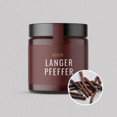Roter Langer Pfeffer im Glas | 40 g