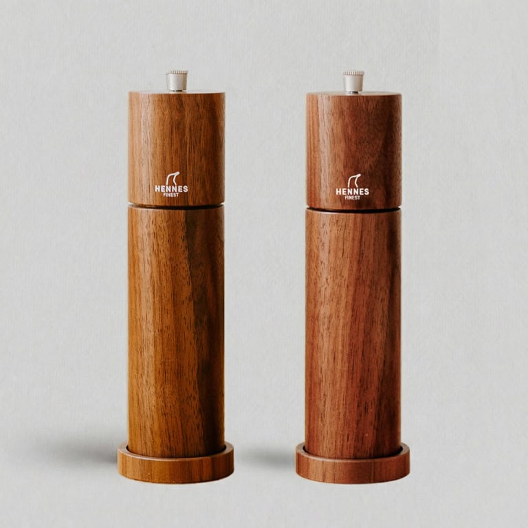 Pfeffermühle-Salzmühle-hochwertig-walnussholz-20cm