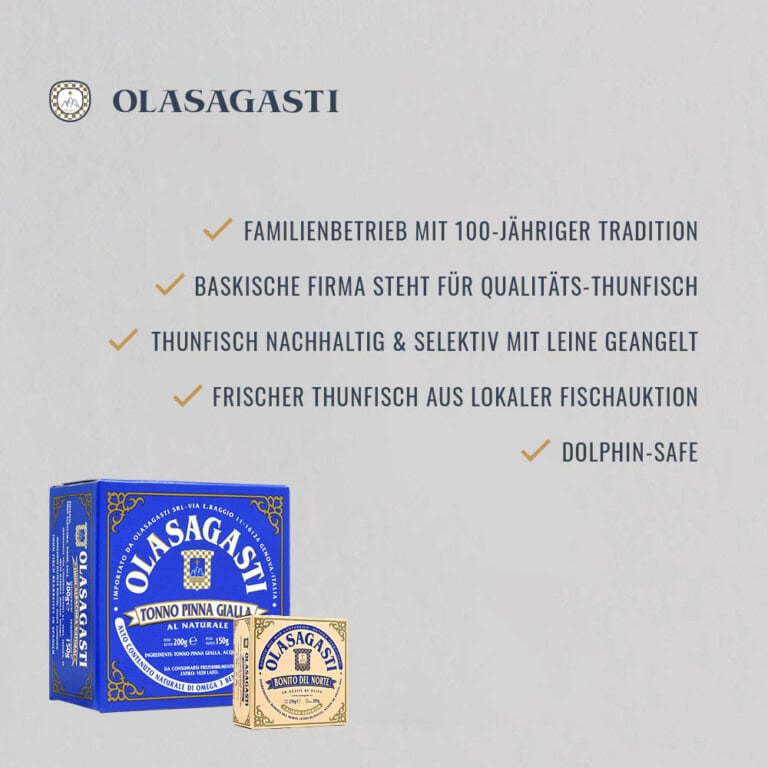 Olasagasti-Thunfisch-Checkliste
