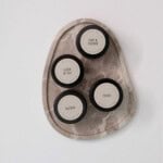 Gewürzgläser-beige-tablett-Etikett-Deckel