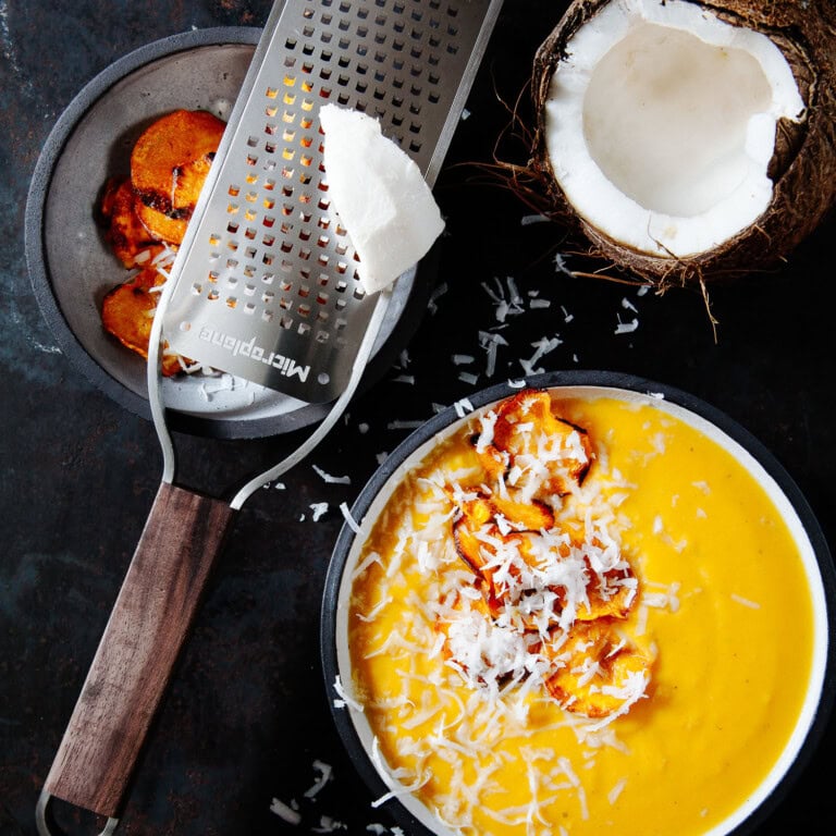 Microplane_Master_43300_Coarse_Vegan Sweet Potatoe soup1