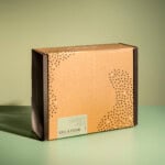 Grill und Pfanne-Karton-Quadrat