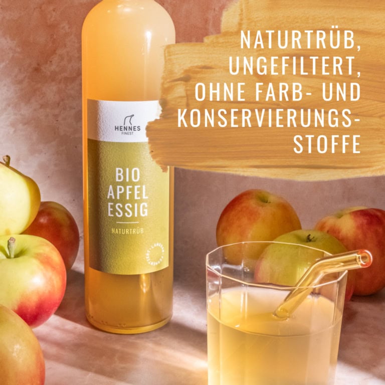 Bildkomposition Apfelessig_naturtrüb