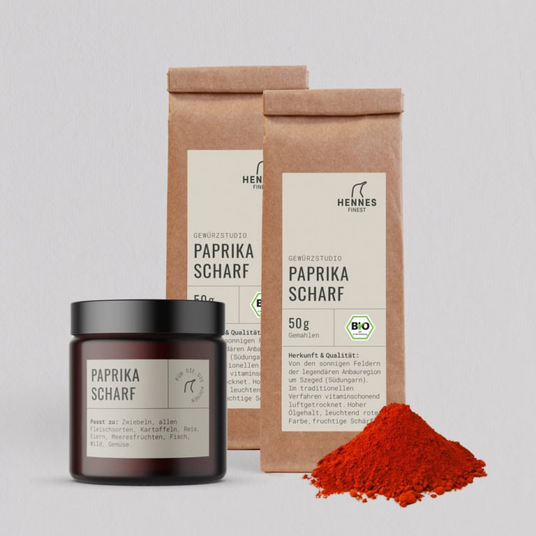 Paprika-Scharf-Gewürzstudio-Starterset