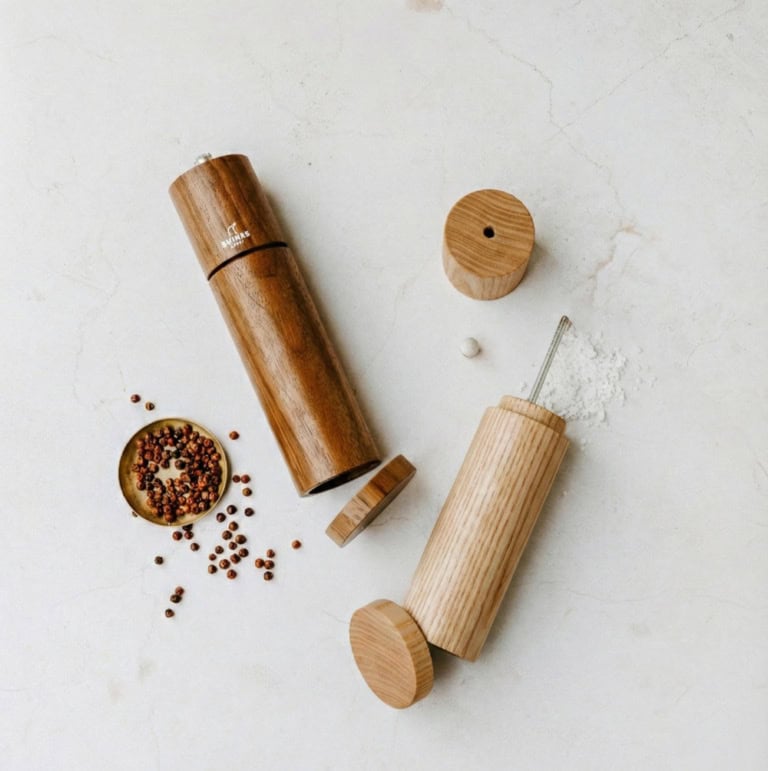 Mühlenset-Walnuss_Esche-Duo